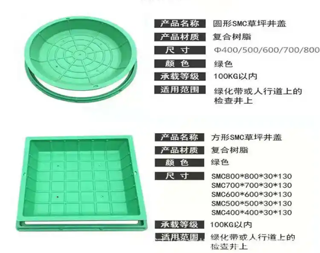 江山树脂复合种植井盖展示